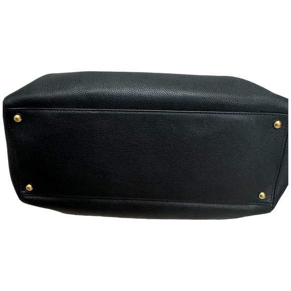 Chanel Executive Cerf Tote Black Caviar Leather Gold Hardware - Picture 7 of 16